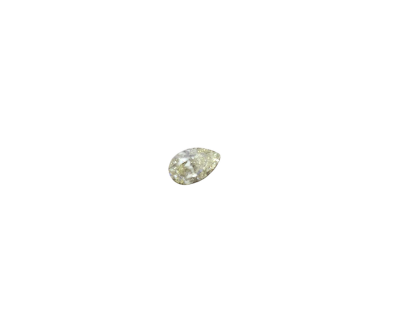 Diamante naturale pera certificato GIA  0.67ct