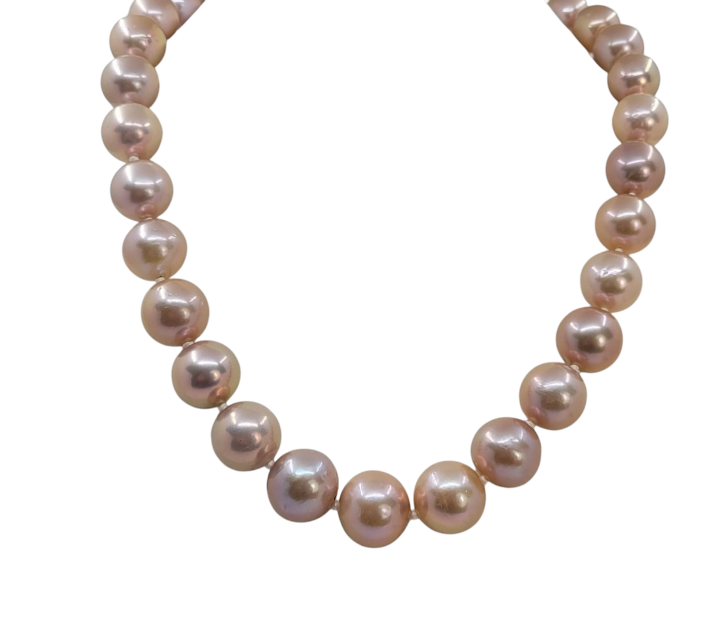 Collana con perle naturale akoya 10mm