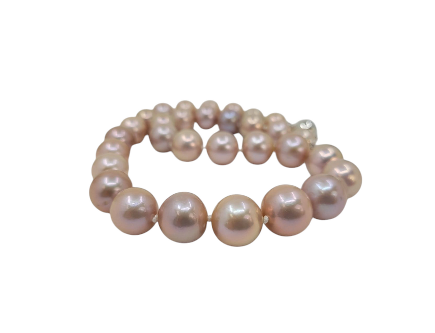 Collana con perle naturale akoya 10mm