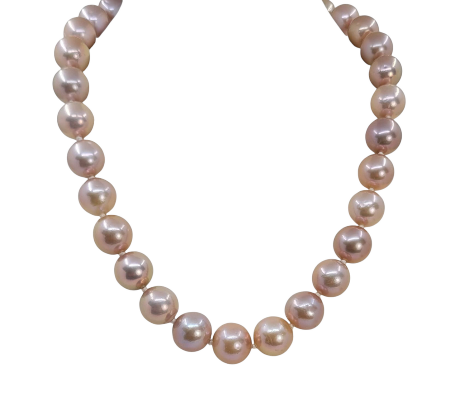 Collana con perle naturale akoya 10mm