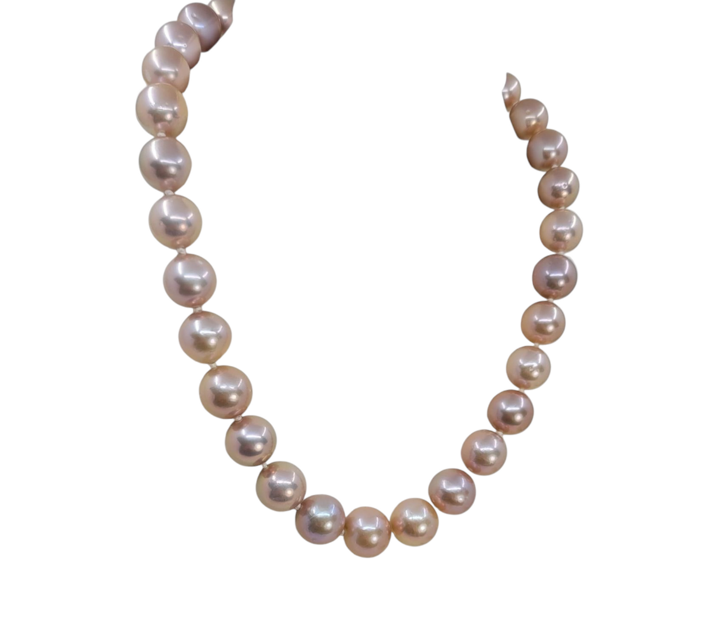 Collana con perle naturale akoya 10mm