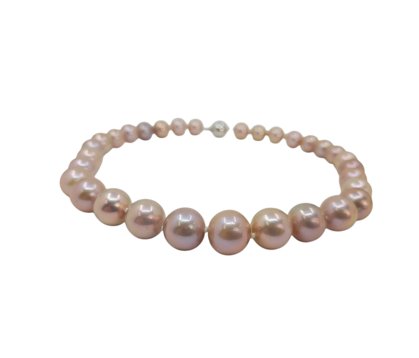 Collana con perle naturale akoya 10mm