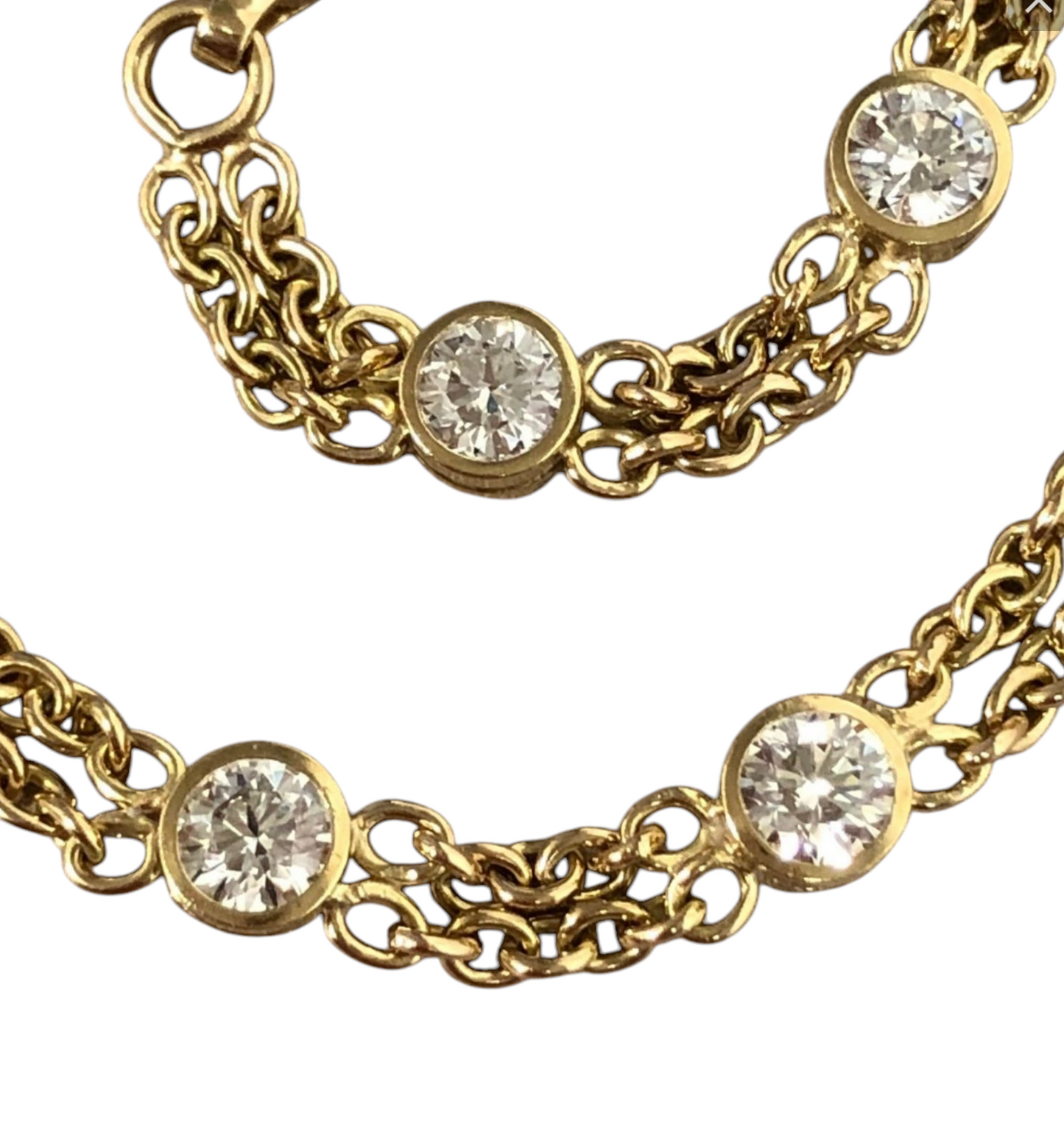 Bracciale in oro e diamante naturale 1.50 ct