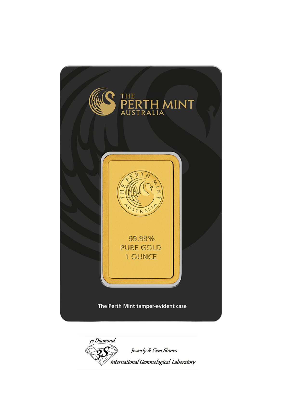 Lingotto oro puro 24k 31,10 grammi (the perth mint) Australia e anche PAMP