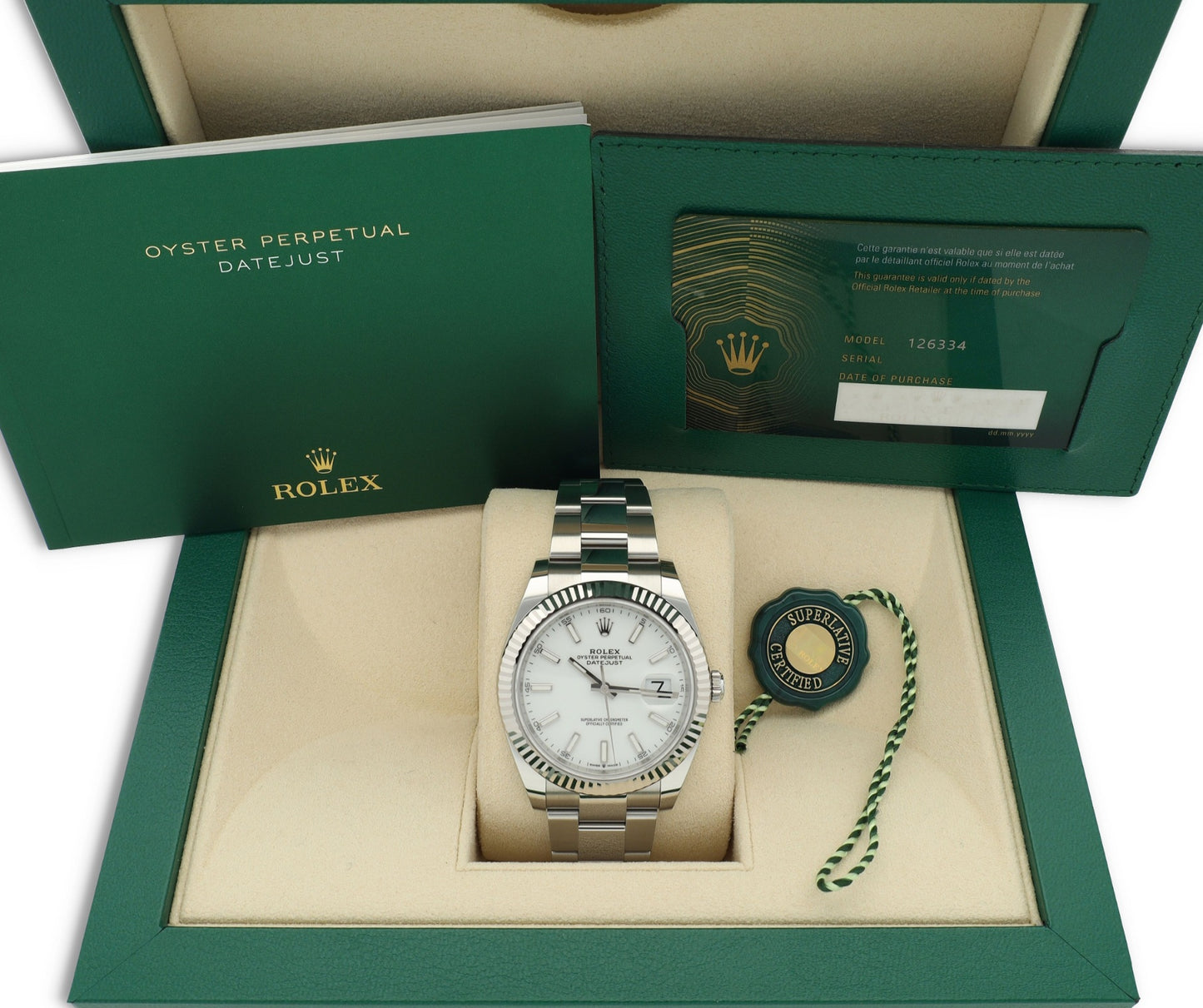 Rolex Datejust 41 / 126334 / 2025