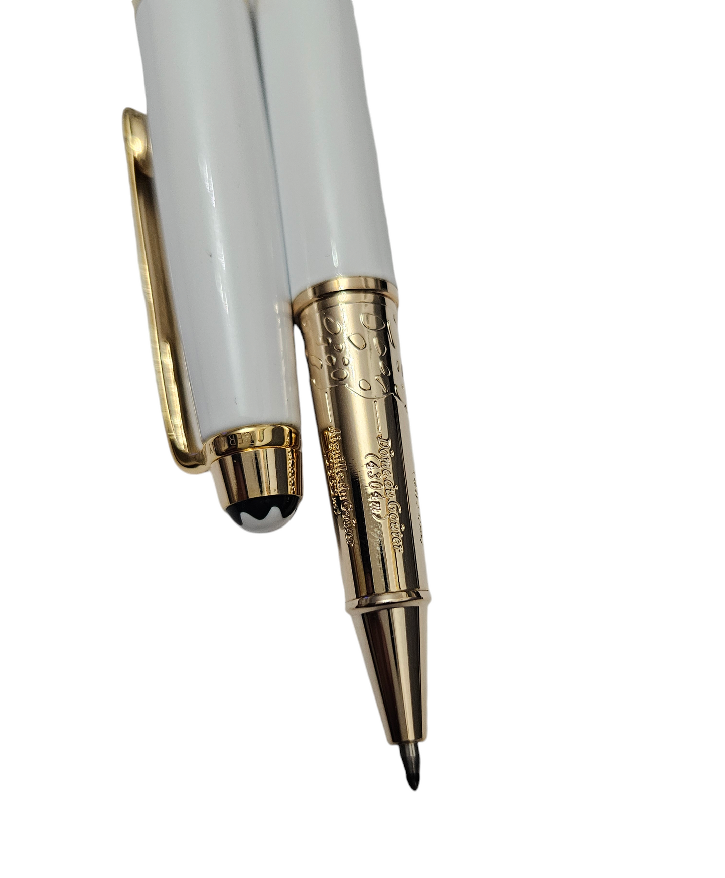 Bolígrafo Montblanc Meisterstück Glacier Classique blanco