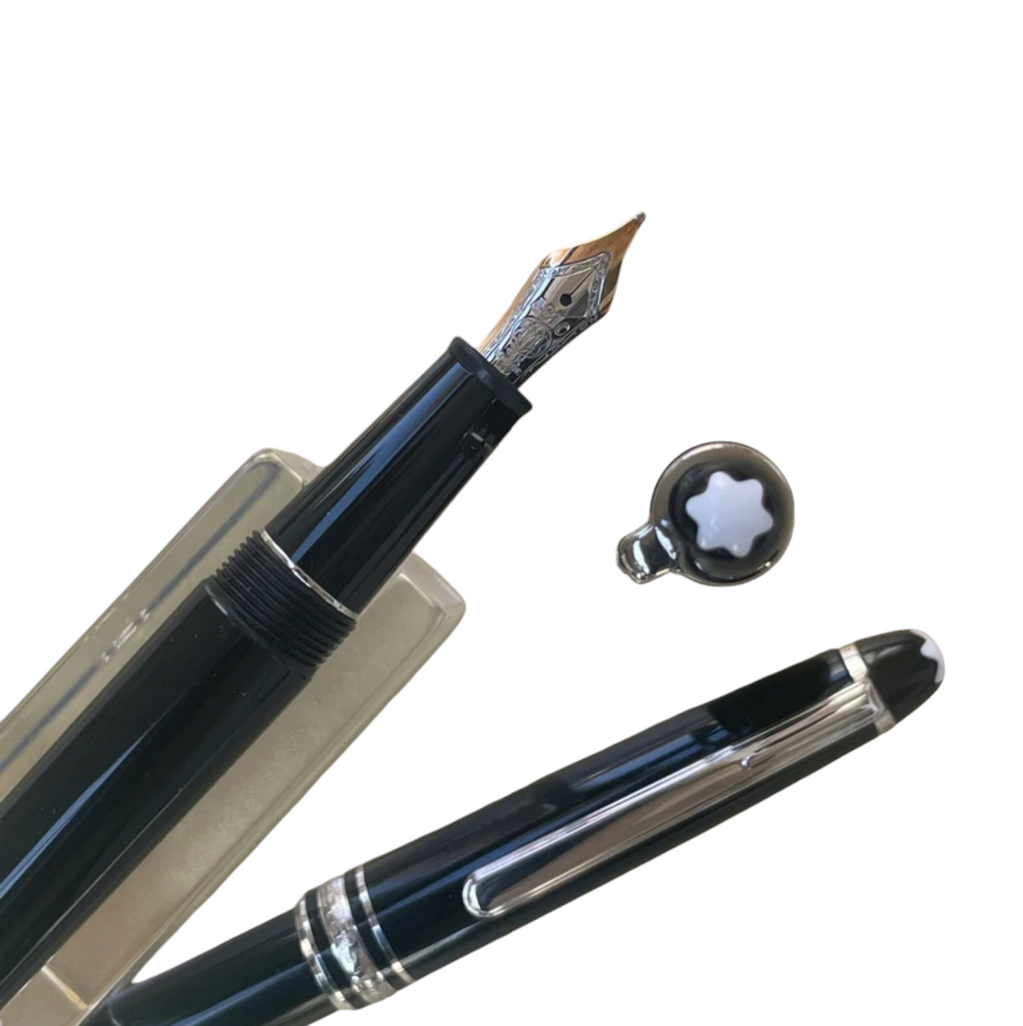 Set Penna , Stilografica e penna a Sfera  Montblanc Meisterstück Glacier Classique