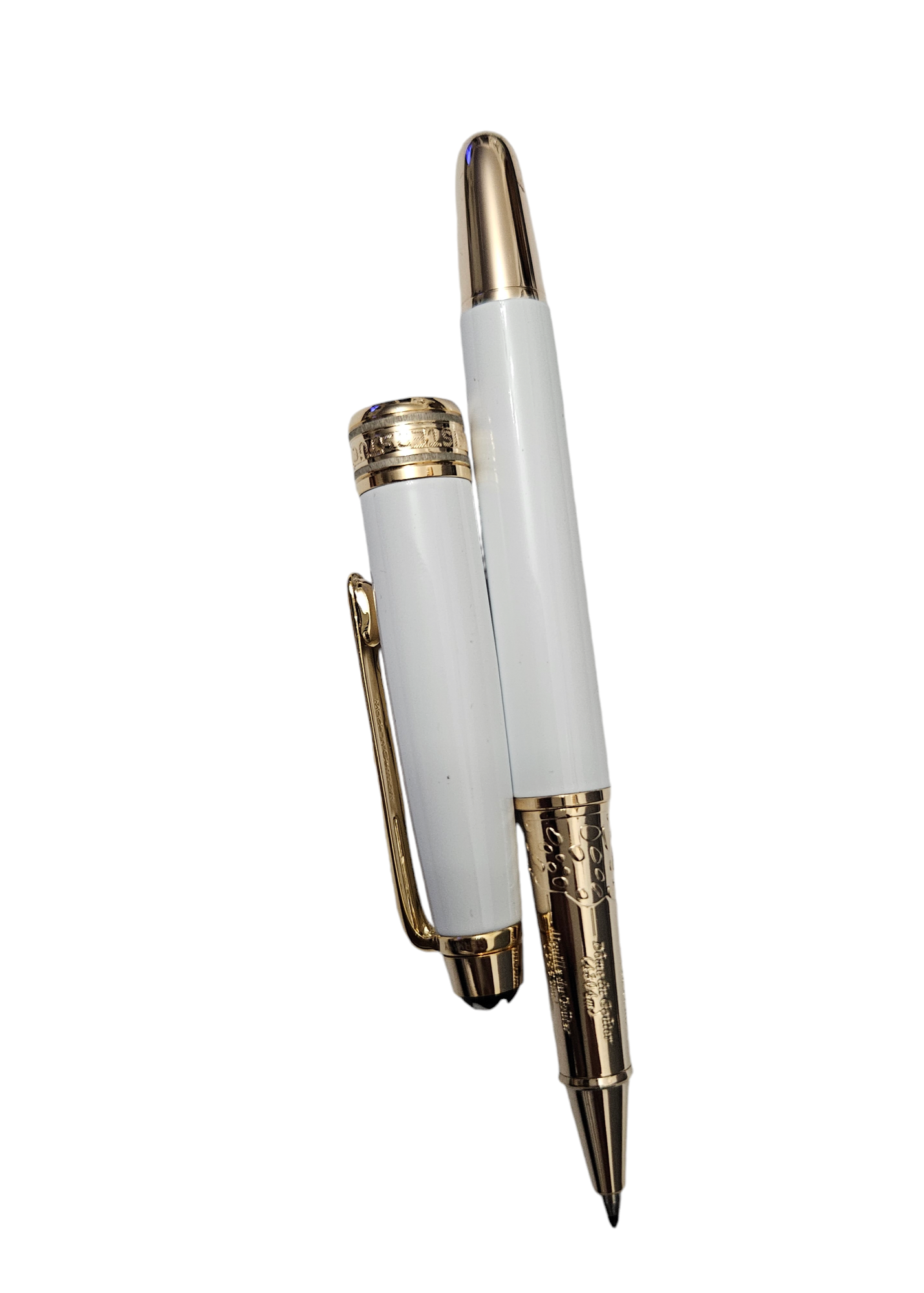 Bolígrafo Montblanc Meisterstück Glacier Classique blanco