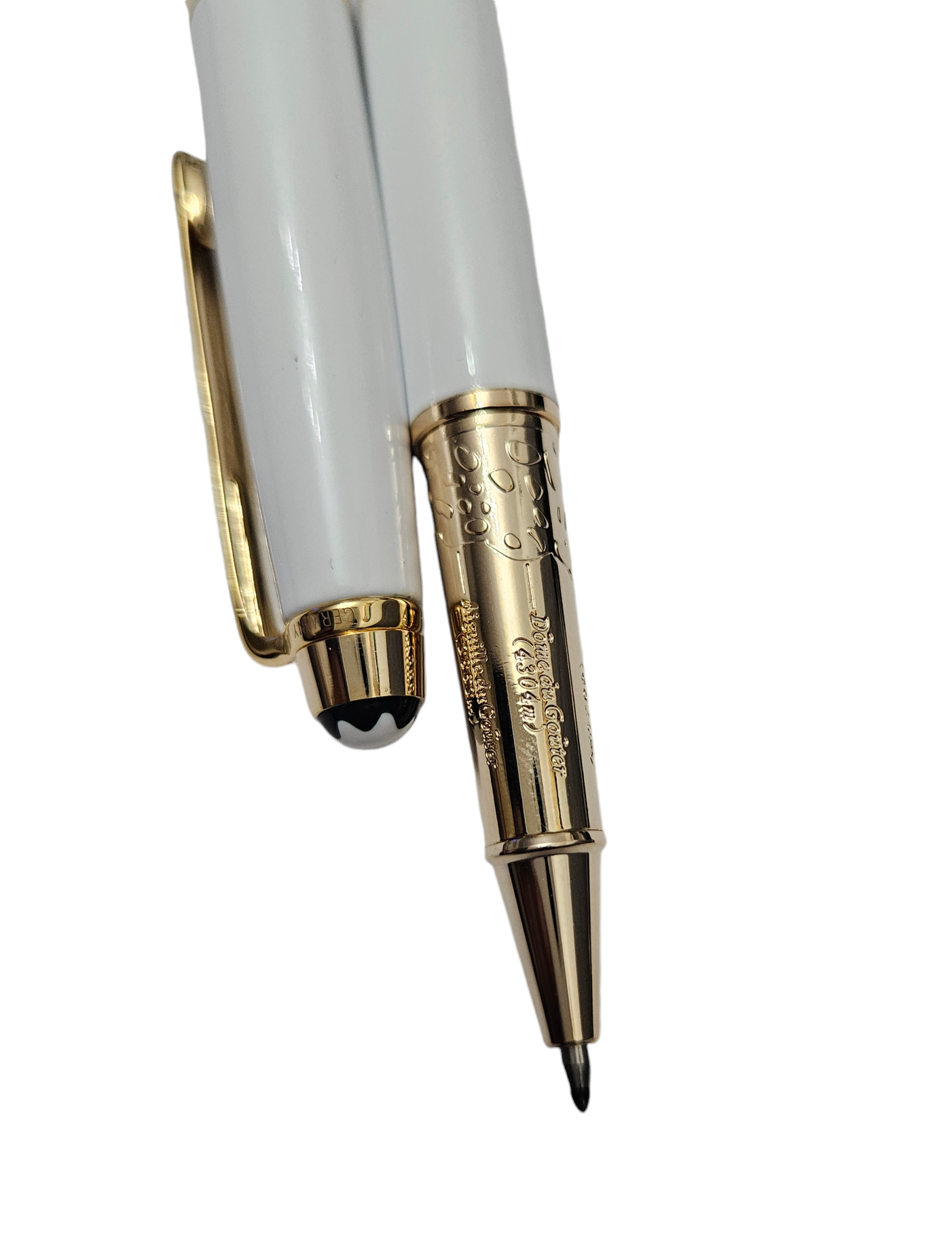 Bolígrafo Montblanc Meisterstück Glacier Classique blanco